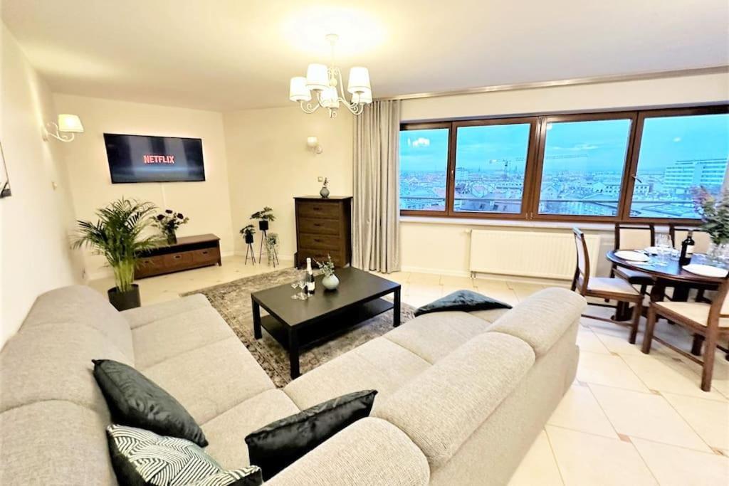 Exclusive Penthouse Near Citycenter 120M2 +Netflix Krakov Exteriér fotografie